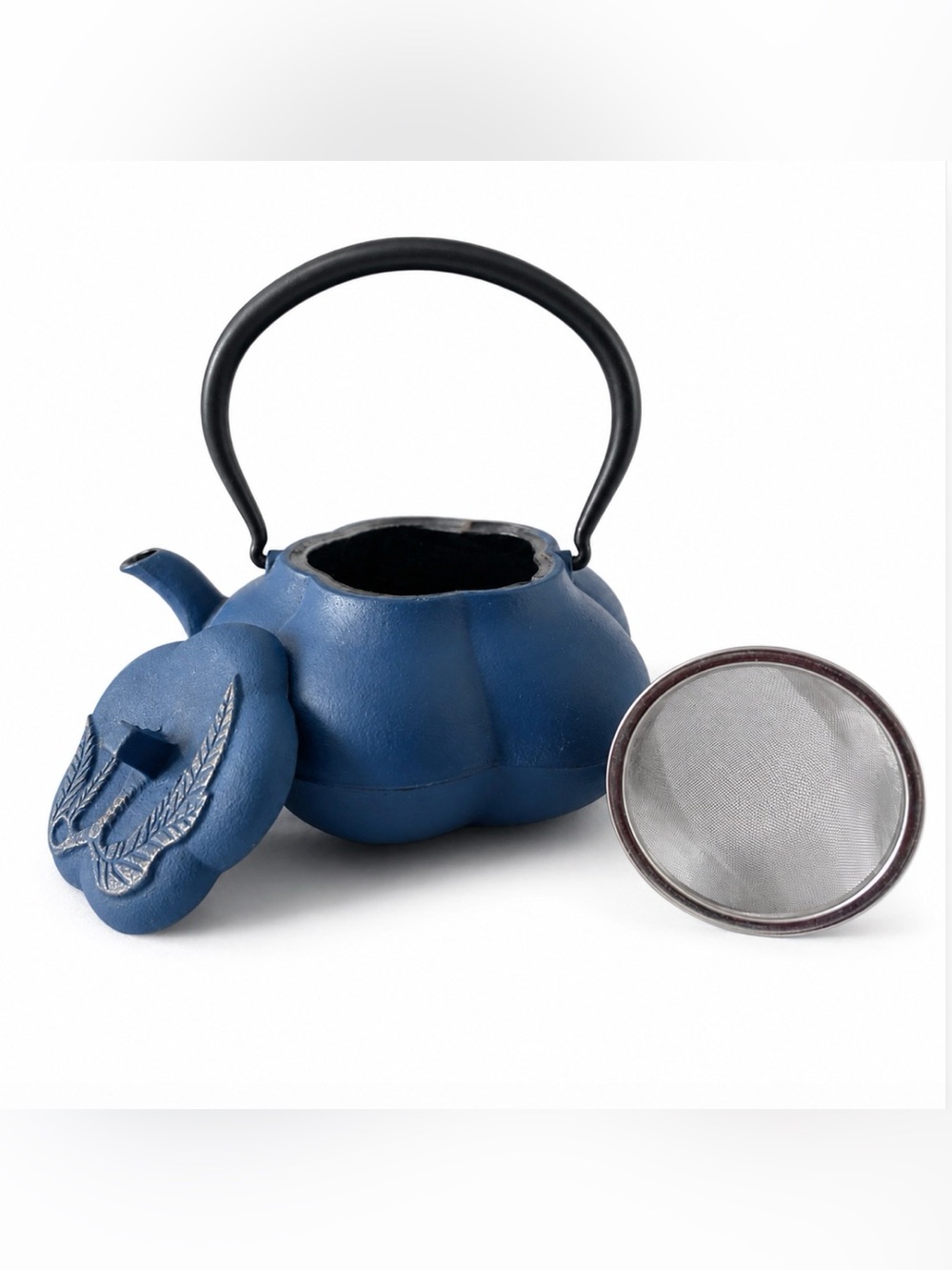 Cast Iron Lidded Teapot with Infuser - Picture 9 of 9